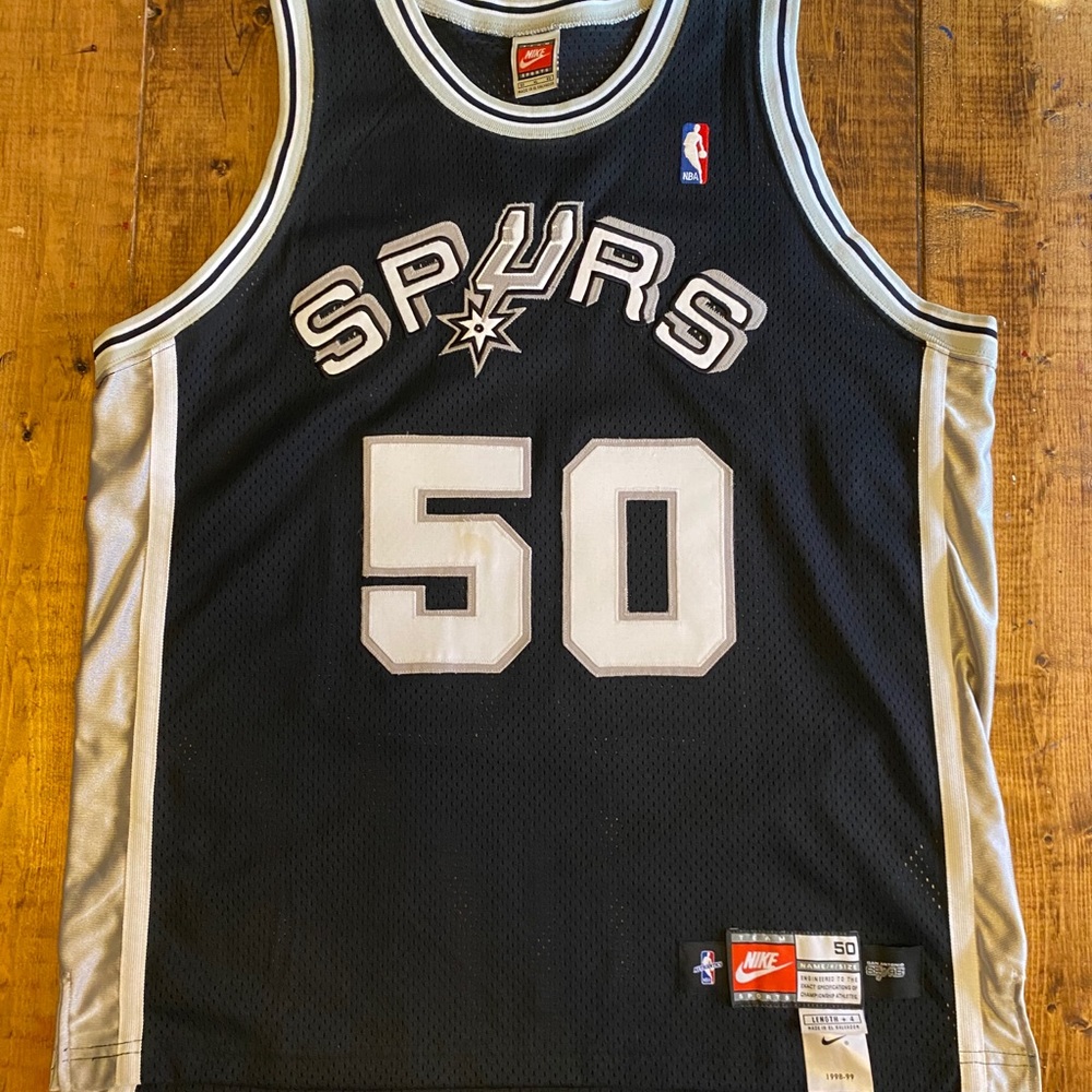 Authentic Nike David Robinson Jersey NBA Spurs